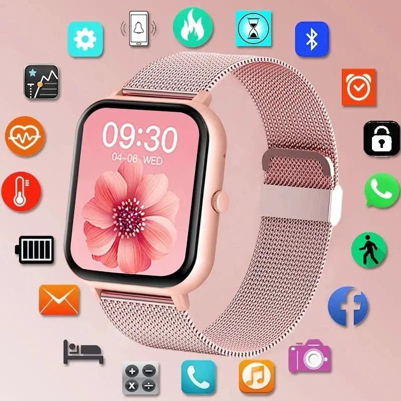ZL54C Smart Watch with AI Voice Assistant – Heart Rate, Blood Oxygen & Sleep Monitor null