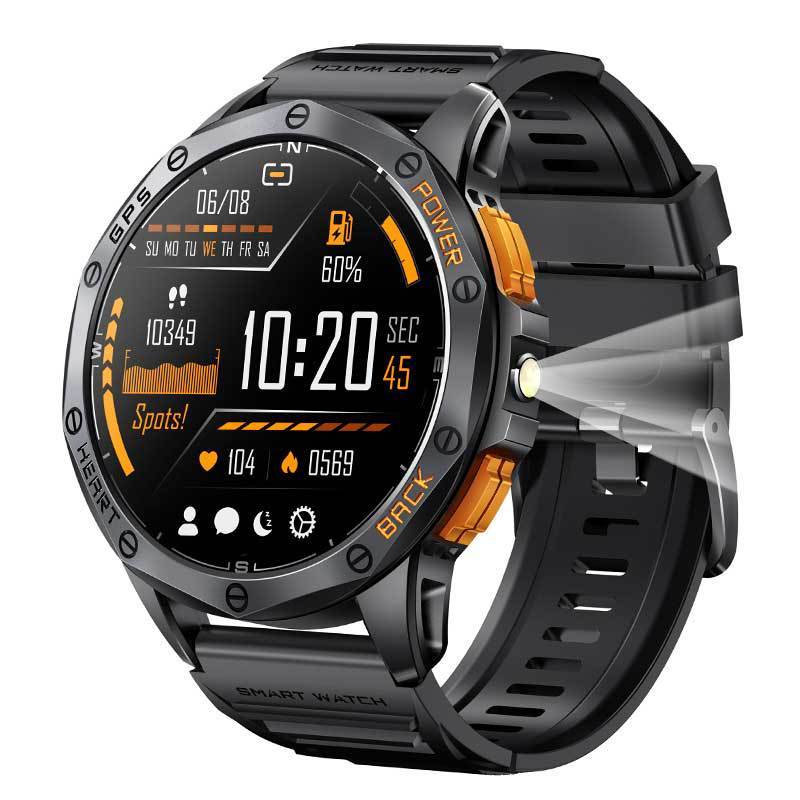 K67 Bluetooth Calling Compass Smartwatch – AMOLED Display & Premium Performance qdotstore