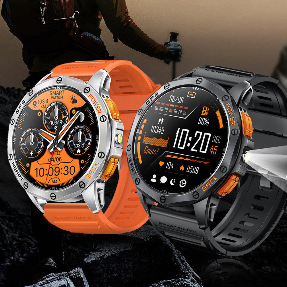 K67 Bluetooth Calling Compass Smartwatch – AMOLED Display & Premium Performance qdotstore